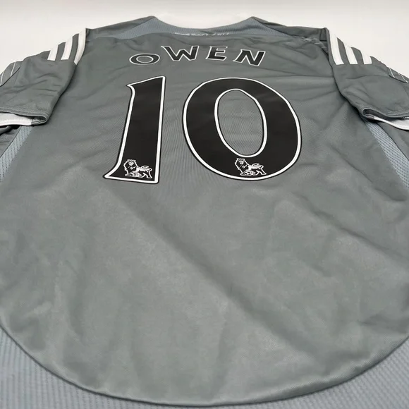 Owen #10 Newcastle 2008/2009 Third ORIGINAL Adidas VTG Rare Soccer
